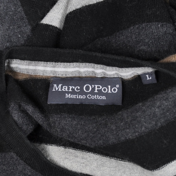 MARC O'POLO Striped Sweater Euro L fits like US M - Picture 4 of 6